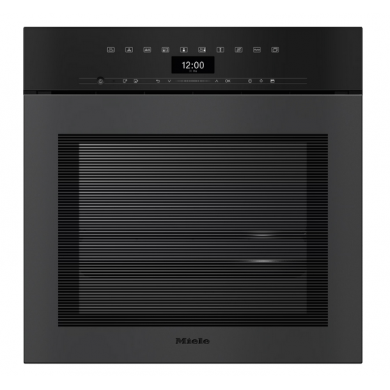 MIELE DGC 7460 HCX Pro Εντοιχιζόμενος Φούρνος Ατμού Μαύρο obsidian ματ 67lt MIELE DGC 7460 HCX Pro Εντοιχιζόμενος Φούρνος Ατμού Μαύρο obsidian ματ 67lt